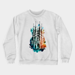 sagrada familia Crewneck Sweatshirt